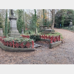 Cemetery path after clearing